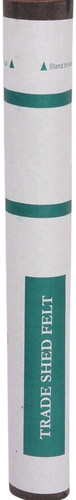 Roofing shed felt - felt,, black