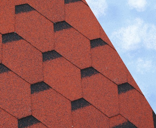 Hex felt roofing - hex, shingles