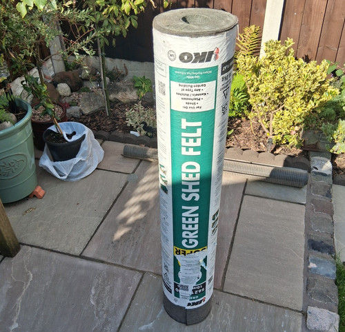 Iko shed felt green 10m - iko, 1m
