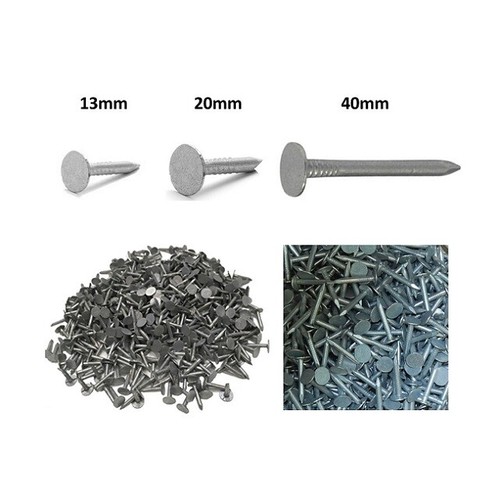 Galvanised roofing felt clout - galvanised,