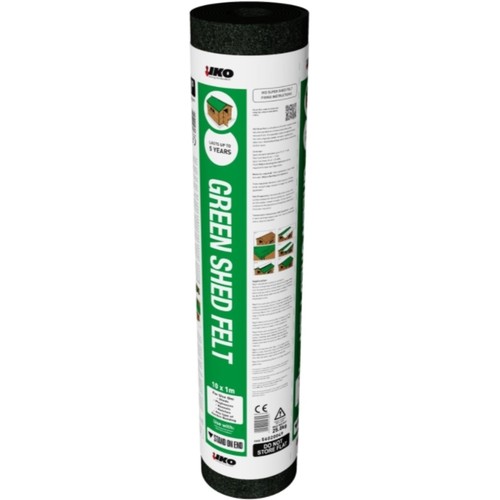 Shed felt green 10m iko - 10m,