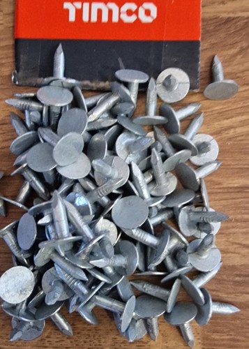 Clout roof shed felt nails - clout,
