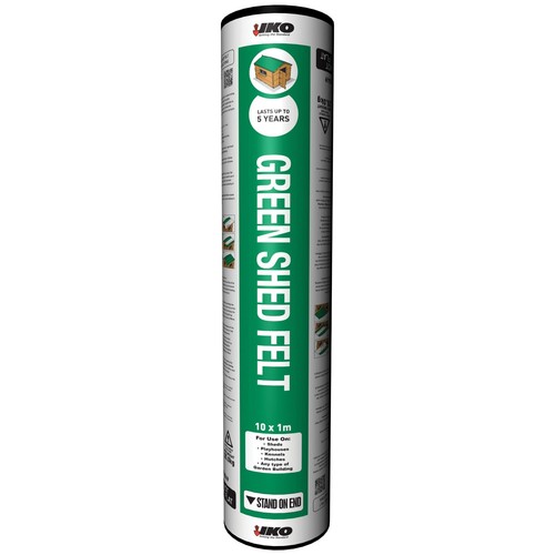 Green shed roofing - green, x