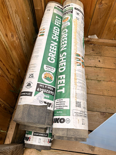 Iko green shed roofing - green,